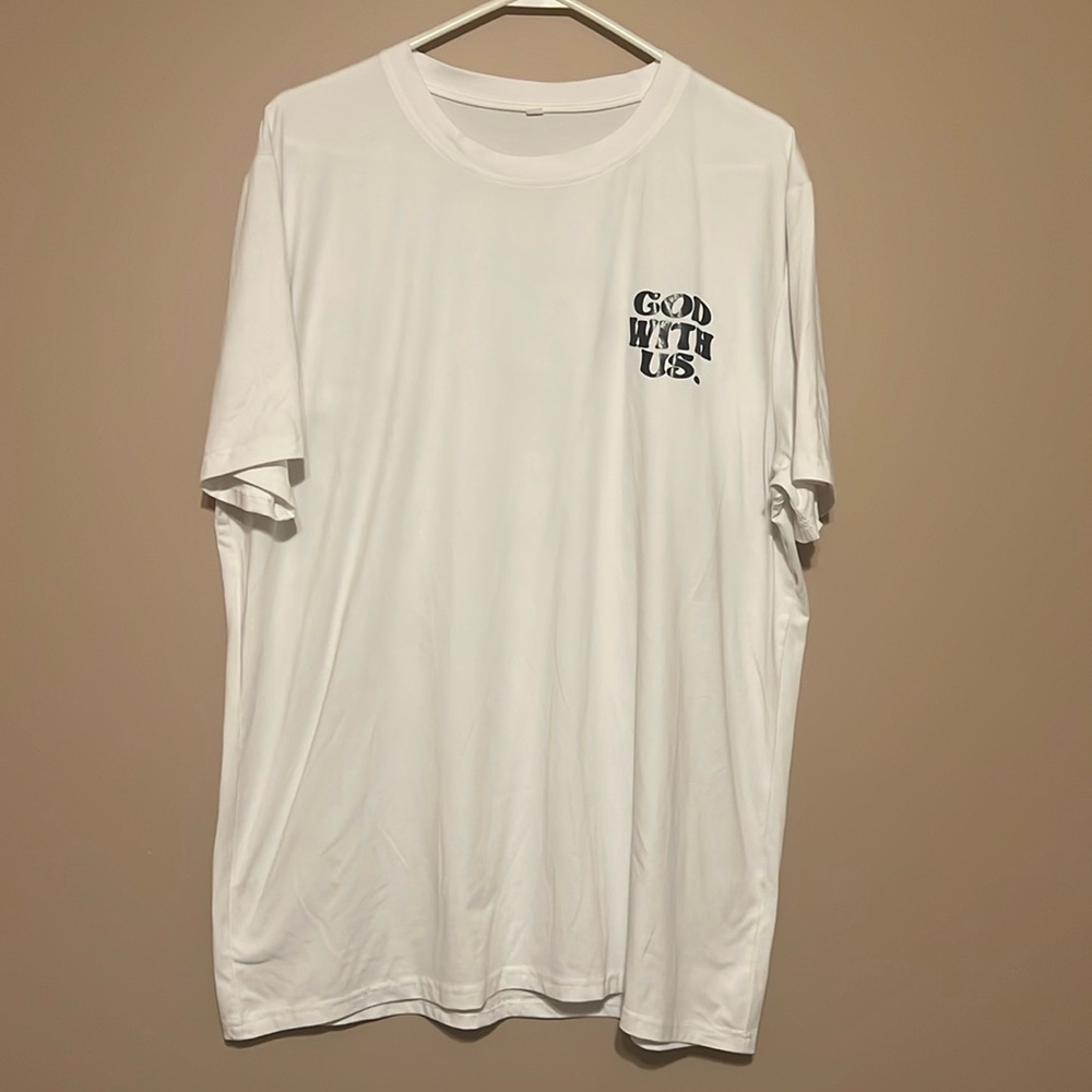 Men’s t-shirt - XXL - Vintage - God With Us - 100% polyester